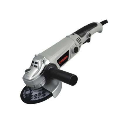 CROWN CT13293-კუთხლივ სახეხი "ბარგალკა" 125mm სიჩქარის მარეგულირებლით