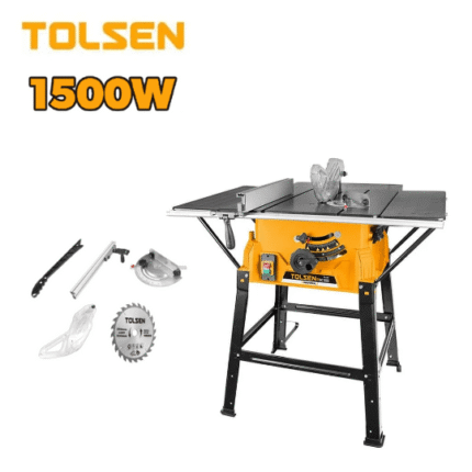 TOLSEN 79660 ელ. ცირკული ხერხი მაგიდით 1500W